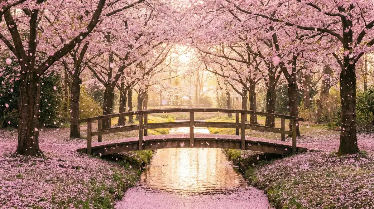 樱花桥畔 - 冰海陷落在线电影高清免费观看 唯美风景